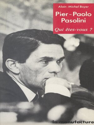 cover image of Pier-Paolo Pasolini